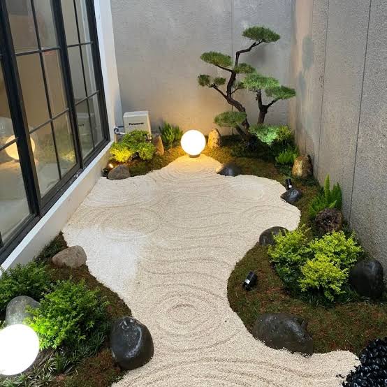 mini garden taman zen mini